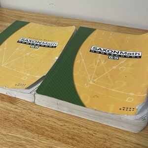 Saxon Math 6/5: Homeschool, - Paperback,Hake Stephen/solution Manuel Acceptable